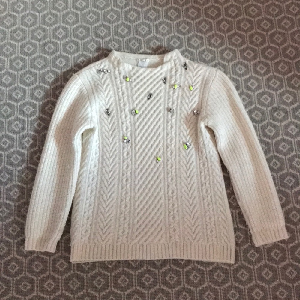 Crew cuts sweater